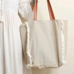 Rainbow Embroidered Tote Bag