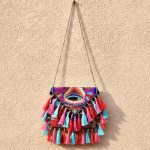 Colorful Tassel Crossbody Bag