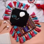 Colorful Tassel Crossbody Bag