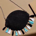 Evil Eye Beaded Clutch Bag